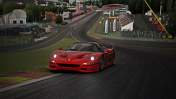 Ferrari F50 at Spa-Francorchamps HD wallpaper