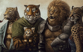 Animals, Fantasy HD wallpaper
