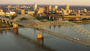 Mississippi River, Memphis (Tennessee) HD wallpaper
