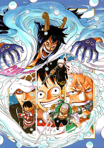 One Piece, Anime, Law, Luffy, Smoker, Caesar, Manga HD phone wallpaper
