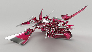3D, Surface, Form, Color, Figure, Spearhead, Prick HD wallpaper