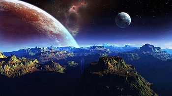 Planets Stars Galaxies Nebulae Sci Fi Awesome Hi HD wallpaper