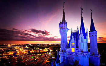 cinderella castle night disney. HD wallpaper