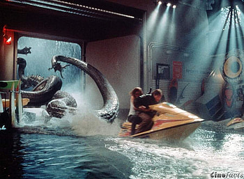 Deep Rising, sabotage, island, monster, cruise ship HD wallpaper