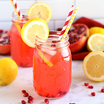 Healthy pomegranate lemonade, Refined sugar-, Fruity beverage, Antioxidant-rich HD phone wallpaper