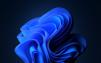 Windows 11 3D Abstract Dark, windows 11, abstract, 3d, dark HD wallpaper