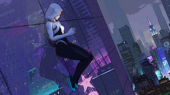 Spider Gwen Texting , gwen-stacy, gwen, superheroes, deviantart HD wallpaper
