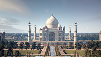 Taj Mahal art, Creative interpretations, Artistic representations, Fine craftsmanship HD wallpaper