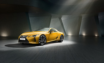 Lexus LC 500h Yellow Edition 2018, lexus-ls-500, lexus, cars, 2018-cars HD wallpaper