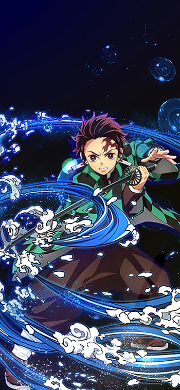 Respiración de agua, no, tanjiro, yaiba, kimetsu, anime HD phone wallpaper