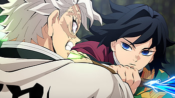 Sanemi Shinazugawa & Giyuu Tomioka, Anime, Demon Slayer: Kimetsu no Yaiba, Sanemi Shinazugawa, Giyuu Tomioka HD wallpaper