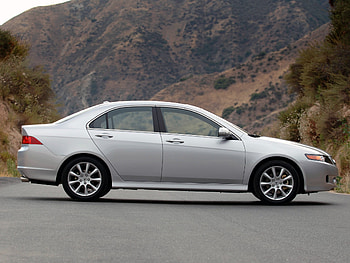 Auto, Nature, Grass, Mountains, Acura, Cars, Side View, Style, Akura, Silver Metallic, 2006, Tsx HD wallpaper