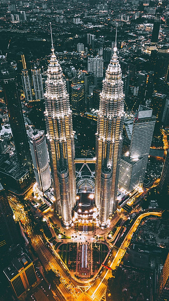 Petronas Twin Towers, Amazing architecture, Skyscraper marvel, Architectural wonder HD phone wallpaper
