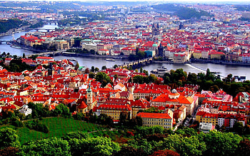 Czechia (Czech Republic), Prague panorama, Czech Republic travel, Historic city HD wallpaper