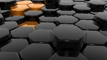Honeycomb, Gold , Elegant design, Geometric pattern HD wallpaper
