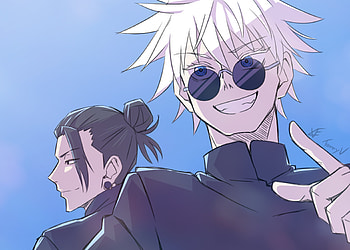 Suguru Geto & Satoru Gojo, Satoru Gojo, Suguru Geto, Anime, Jujutsu Kaisen, Gojo & Geto HD wallpaper