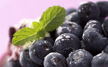 Blueberries, abstract, graphy, fruit, fruits HD wallpaper