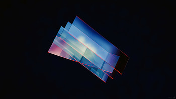 Glass Shapes Abstract, abstract, lines, behance HD wallpaper