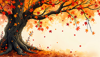 Vibrant Fall Leaves: A Stunning Ultra, fall leaves, Autumn, tree, leaf, nature HD wallpaper