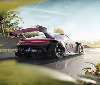 Porsche 935 Rear, porsche-935, porsche, cgi, cars, artstation HD wallpaper