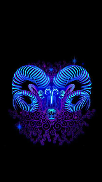 Star sign , Aries , Zodiac art HD phone wallpaper