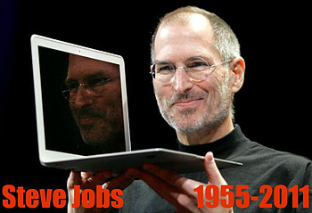 Steve Jobs 1955-2011, loved, apple, sad, computer HD wallpaper