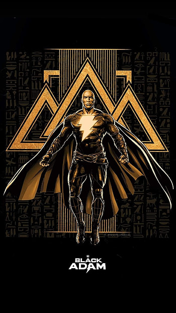 Black Adam, symbol, supernatural_creature HD phone wallpaper