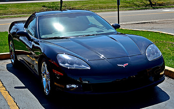 Corvette Summer, black corvette, sweet corvette, modern corvette, corvette HD wallpaper