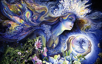 Josephine Wall, Whimsical , Artistic tribute, Captivating art HD wallpaper
