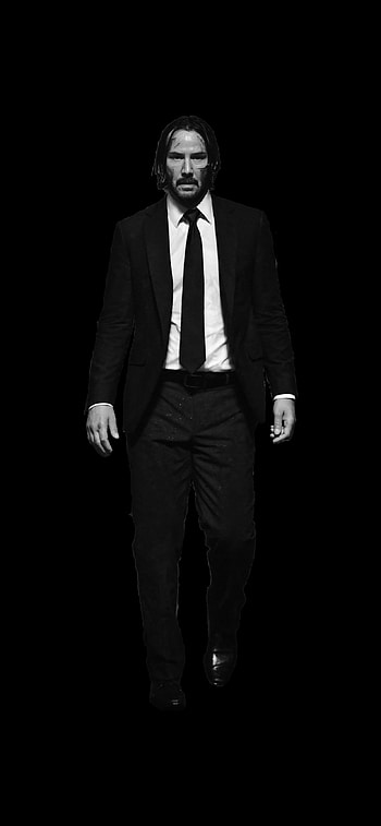 John Wick (B&W) []: Amoledbackground, John Wick Black HD phone wallpaper