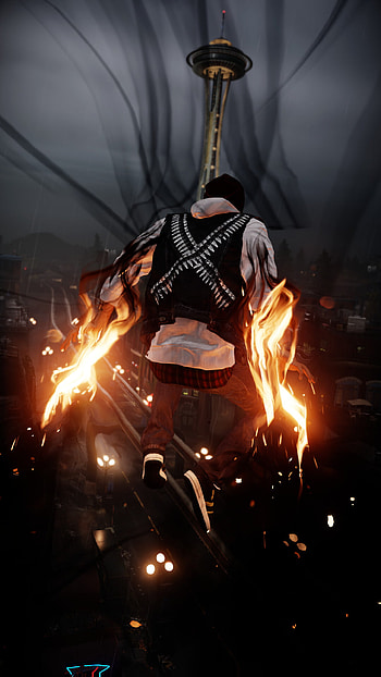 InFAMOUS, Second son, Delsin Rowe, Ideas HD phone wallpaper