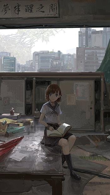 Anime, Original HD phone wallpaper