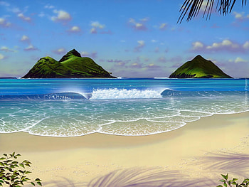 Landscape, Water, Sea, Beach HD wallpaper