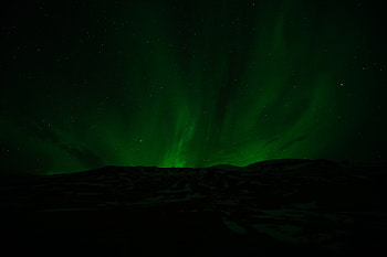Universe, Night, Starry Sky, Northern Lights, Aurora Borealis, Aurora HD wallpaper