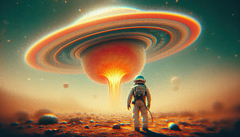 Cosmic Vision Astronaut, astronaut, artist, artwork, digital-art, deviantart HD wallpaper