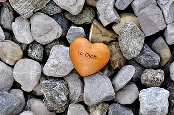 Stones, Love, Inscription, Heart HD wallpaper