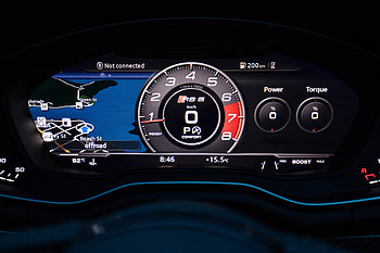 Audi Rs5 Speedometer, audi-rs5, audi, cars, speedometer, interior HD wallpaper
