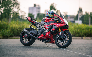 2022, Yamaha YZF-R1M, , side view, racing bike, red black YZF-R1M, japanese sportbikes, Yamaha HD wallpaper