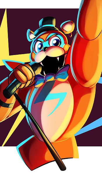 Fnaf, art, cartoon, Freddy HD phone wallpaper