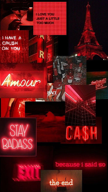 Badass 1, red HD phone wallpaper
