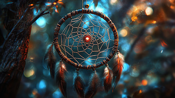 Enchanting Dreamcatcher, dreamcatcher, feather, bohemian, nature, decoration HD wallpaper