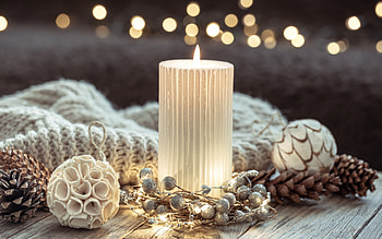 Happy Holidays!, craciun, candle, new year, decoration, white, christmas HD wallpaper