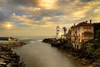 Cities, Building, Portugal, Santa Marta Lighthouse Museum HD wallpaper