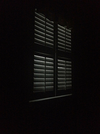 Dark, Window, Jalousie HD phone wallpaper