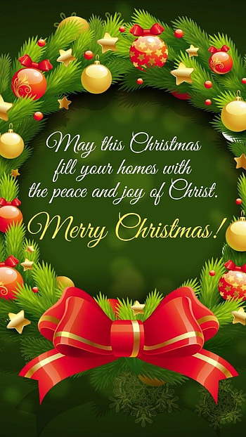 Merry Christmas, Happy Christmas HD phone wallpaper