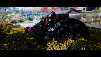 RESTING - Ghost of Tsushima, Ghost of Tsushima, video game, samurai HD wallpaper