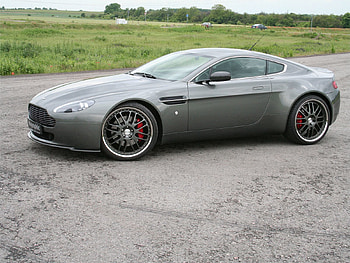 Auto, Nature, Aston Martin, Cars, Grey, Side View, 2005, V8, Vantage HD wallpaper