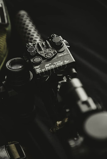 M4, army, gun, black, Airsoft, combat, military HD phone wallpaper