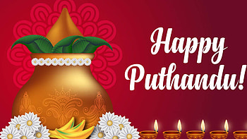 Happy Puthandu Greeting Card Happy Tamil New Year HD wallpaper