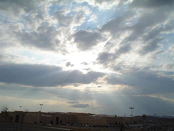 cielo, plaza del sol, atardecer, chihuahua HD wallpaper
